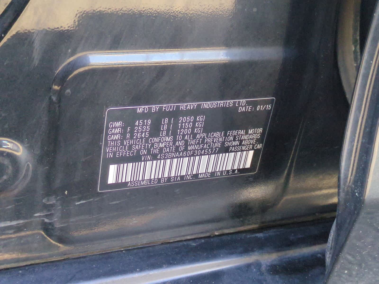 Thumbnail: 2015 Subaru Legacy - 34