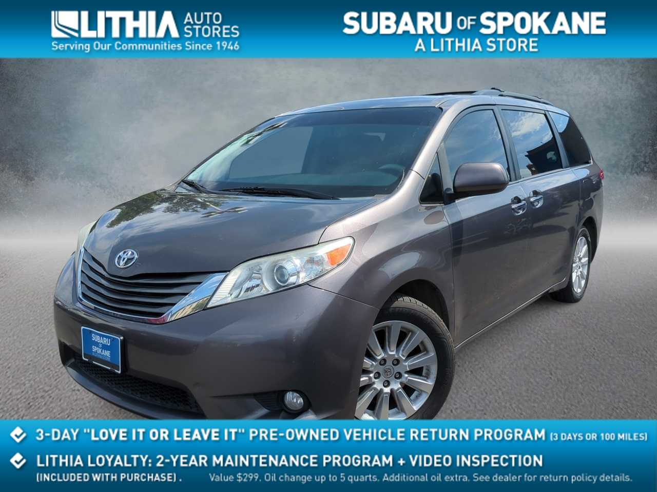 2013 Toyota Sienna XLE -
                  Spokane, WA