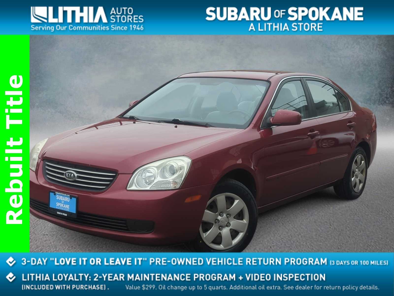 2006 Kia Optima EX -
                  Spokane, WA