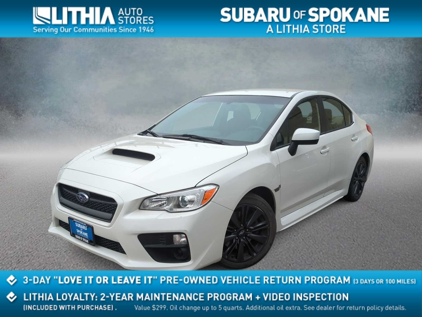 2016 Subaru WRX  -
                  Spokane, WA