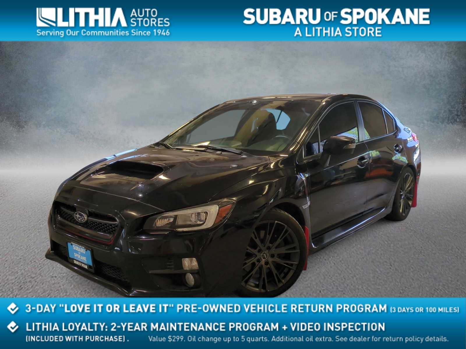 2017 Subaru WRX Limited -
                  Spokane, WA