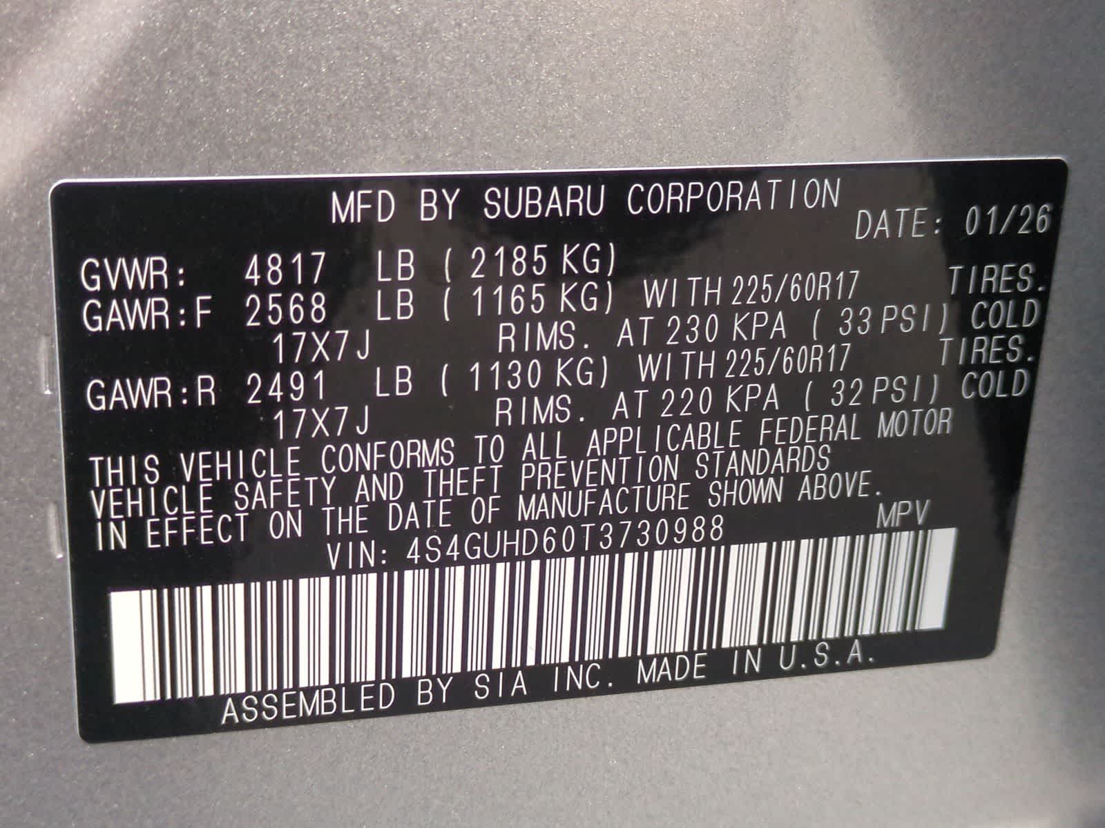 Thumbnail: 2026 Subaru Crosstrek - 35