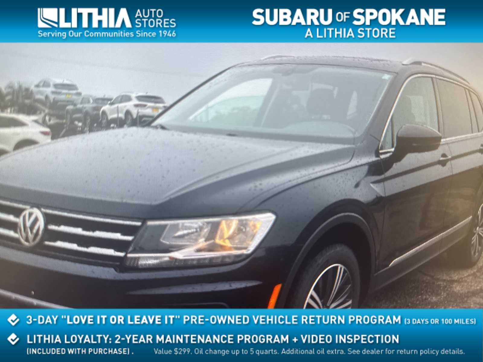 2018 Volkswagen Tiguan SEL Hero Image
