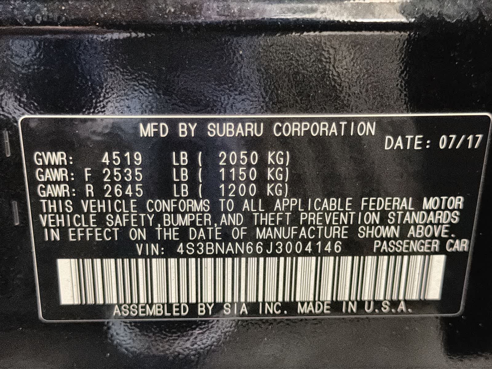 Thumbnail: 2018 Subaru Legacy - 39