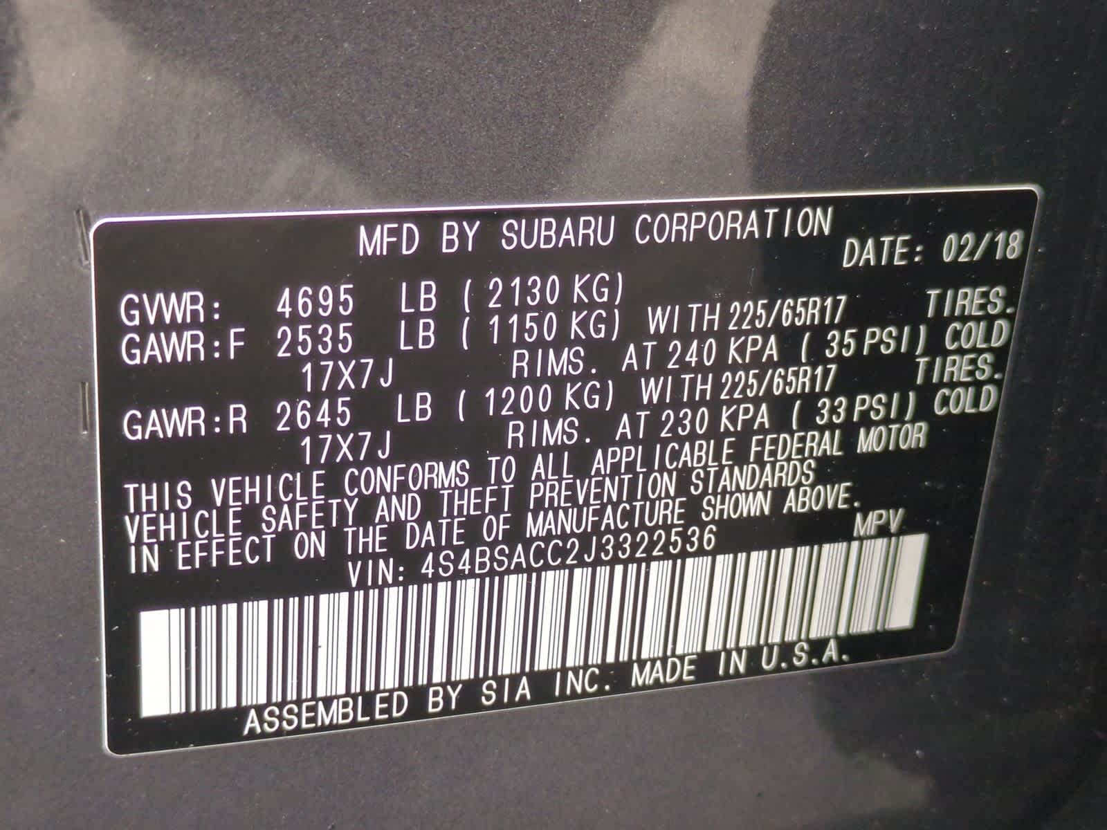 Thumbnail: 2018 Subaru Outback - 34