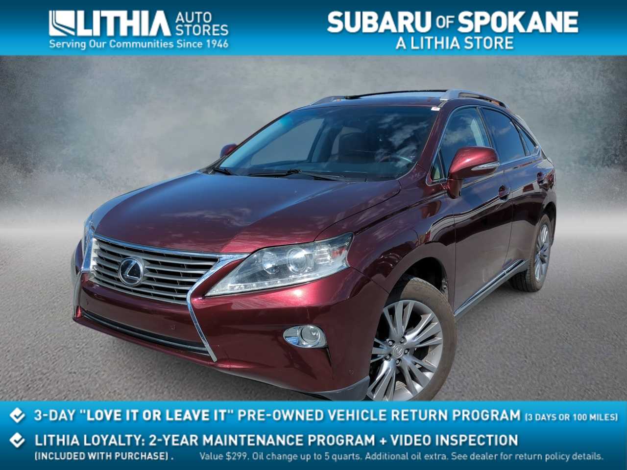 2013 Lexus RX 350 -
                  Spokane, WA