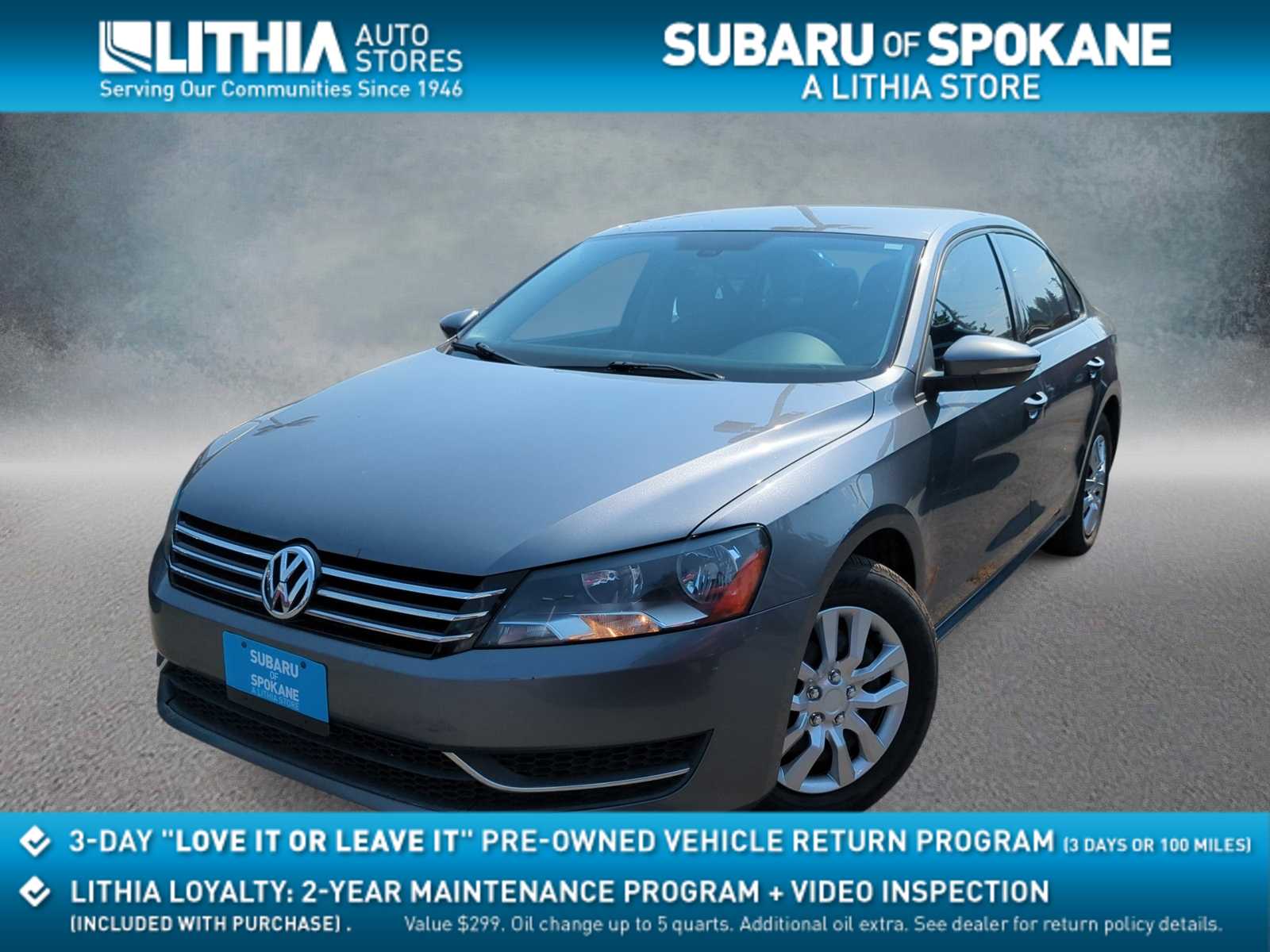 2012 Volkswagen Passat S -
                  Spokane, WA