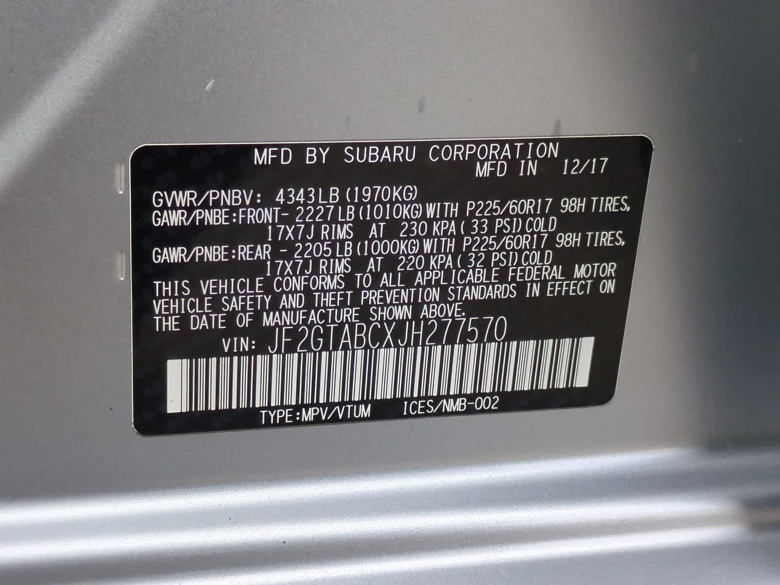 Thumbnail: 2018 Subaru Crosstrek - 34