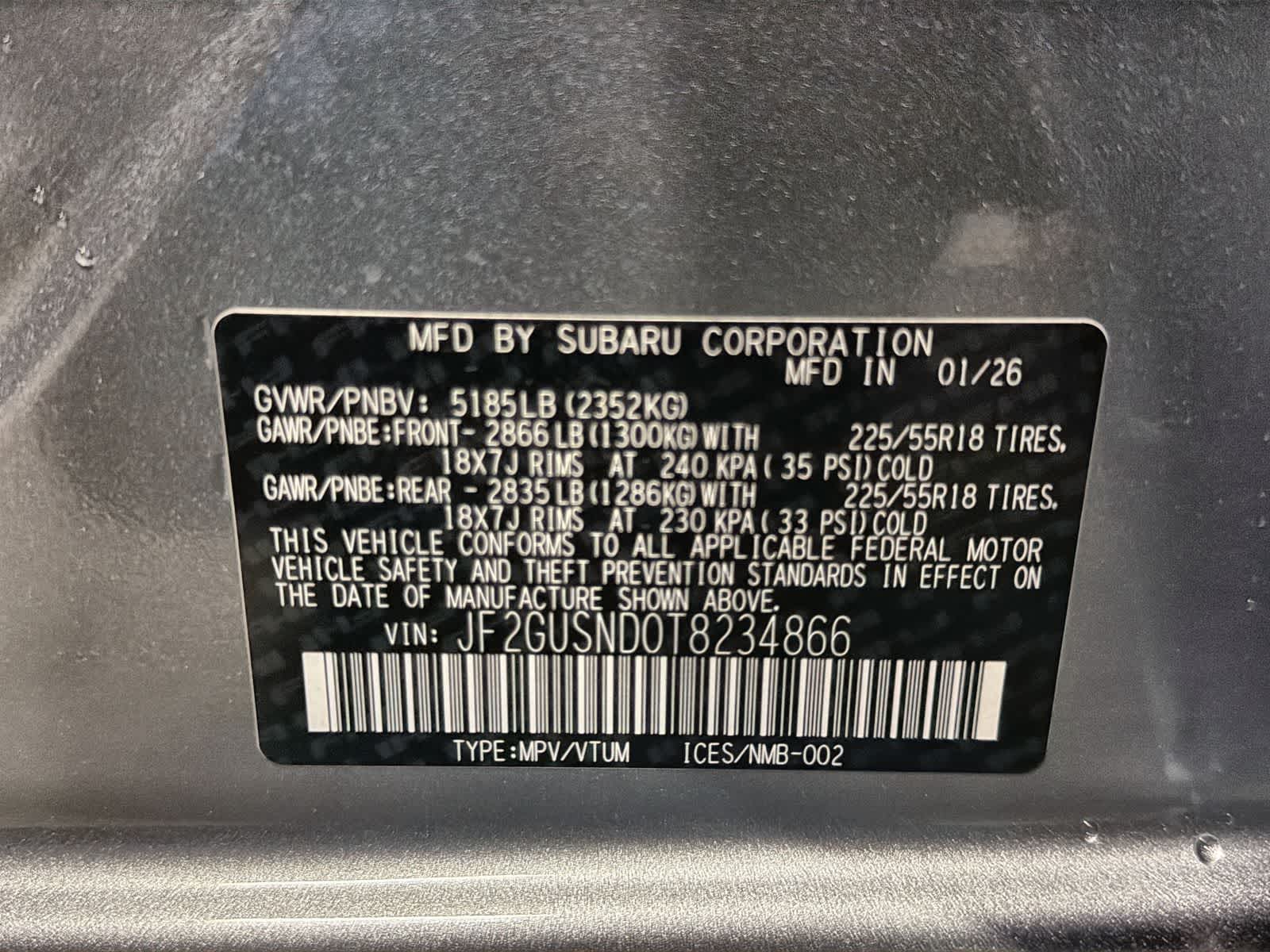 Thumbnail: 2026 Subaru Crosstrek - 38