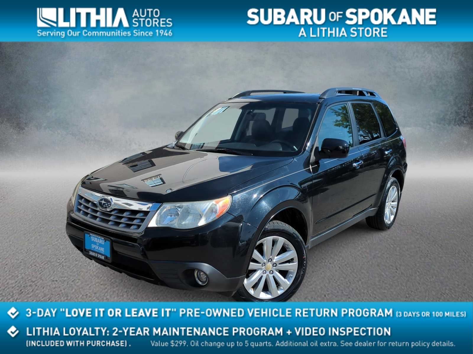 2011 Subaru Forester Limited -
                  Spokane, WA