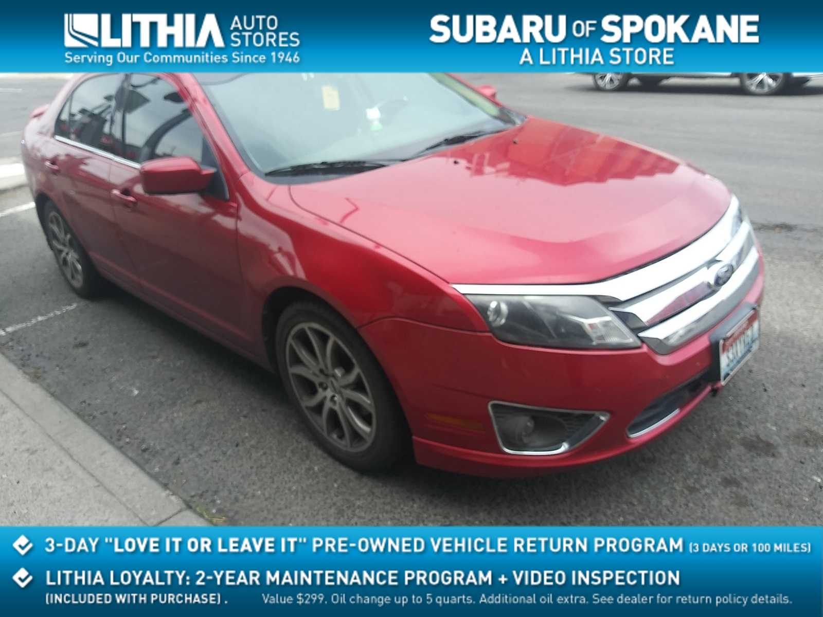 2012 Ford Fusion SEL -
                  Spokane, WA