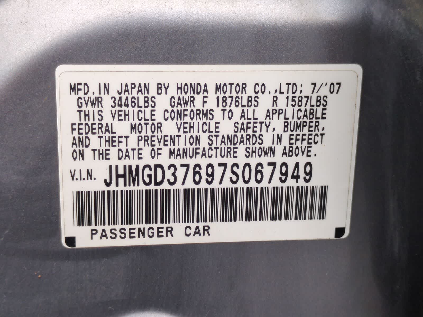 Thumbnail: 2007 Honda Fit - 33