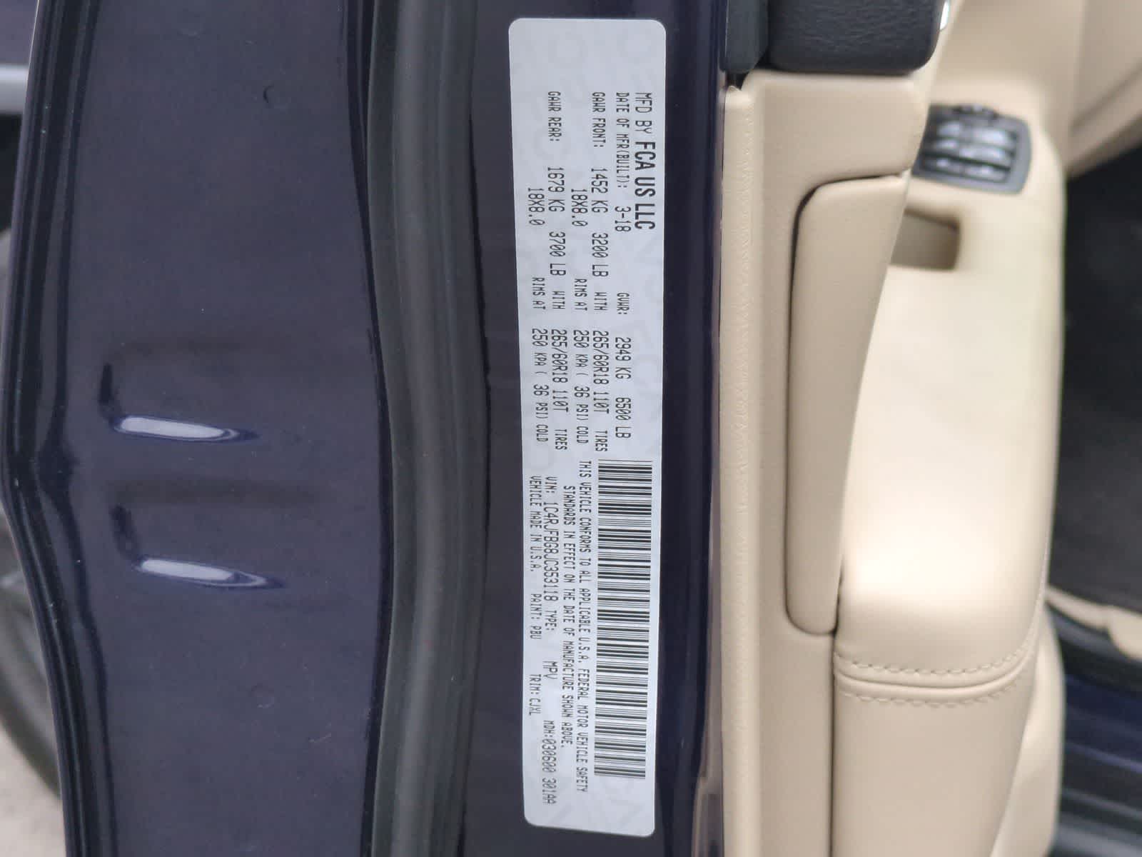 Thumbnail: 2018 Jeep Grand Cherokee - 34