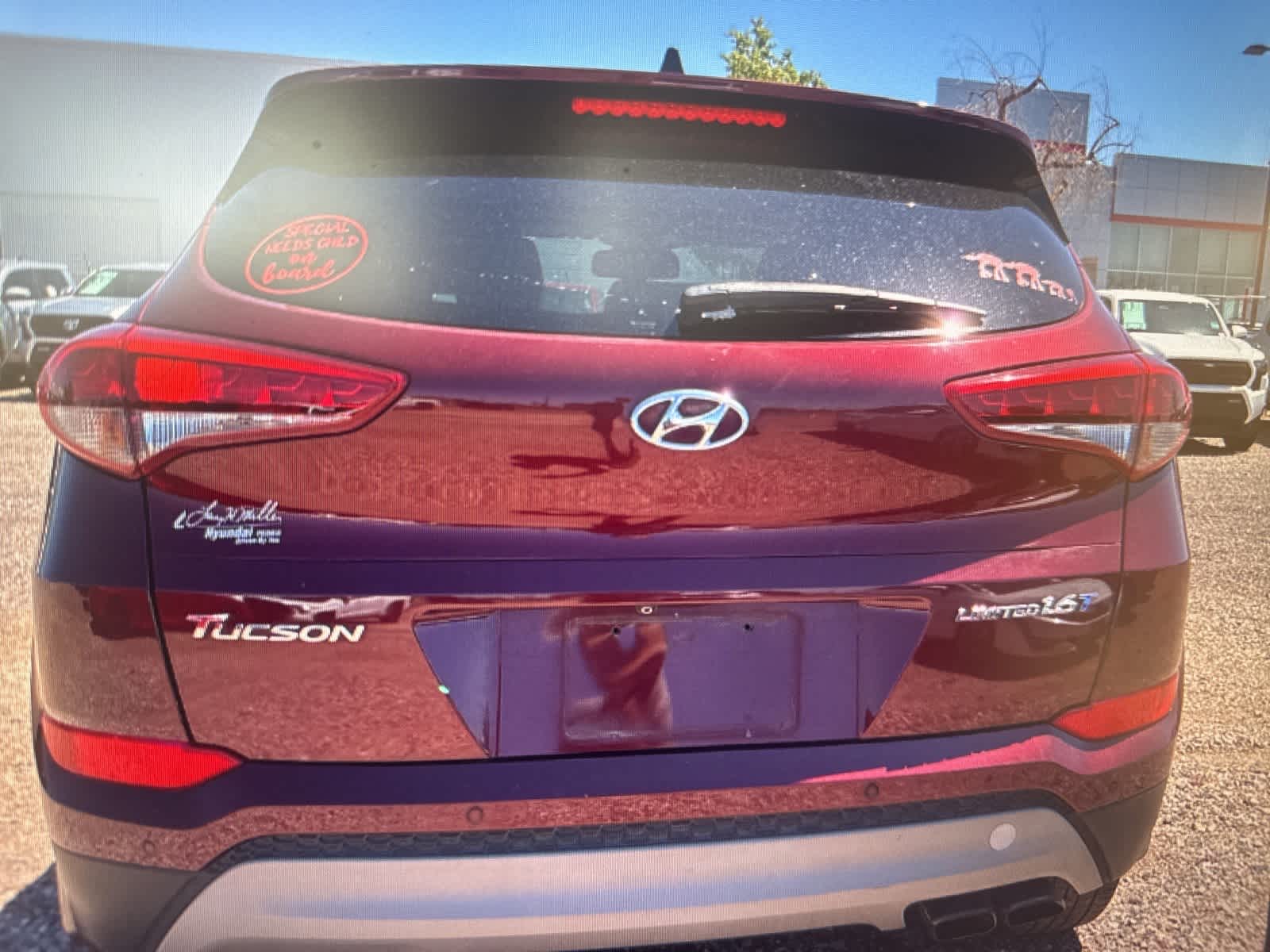 2017 Hyundai Tucson Limited photo 3