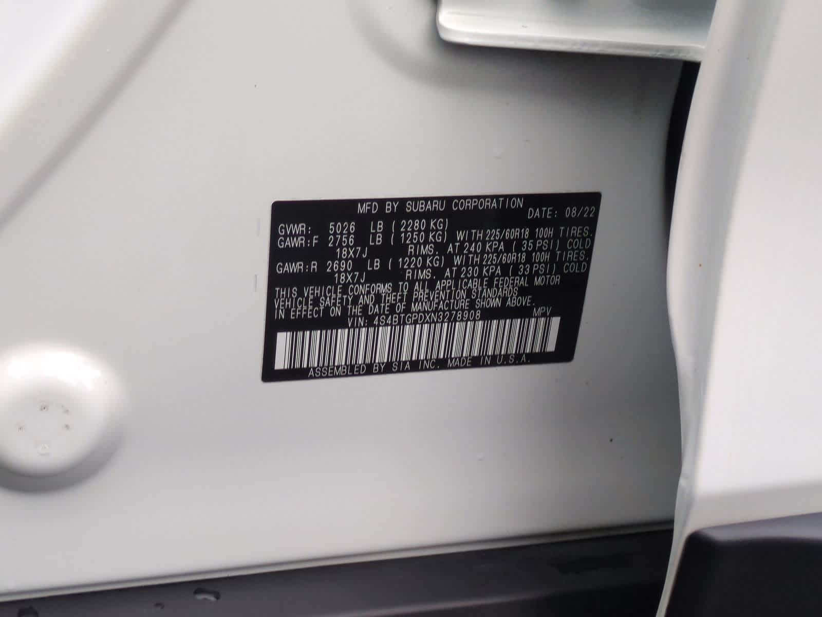 Thumbnail: 2022 Subaru Outback - 36