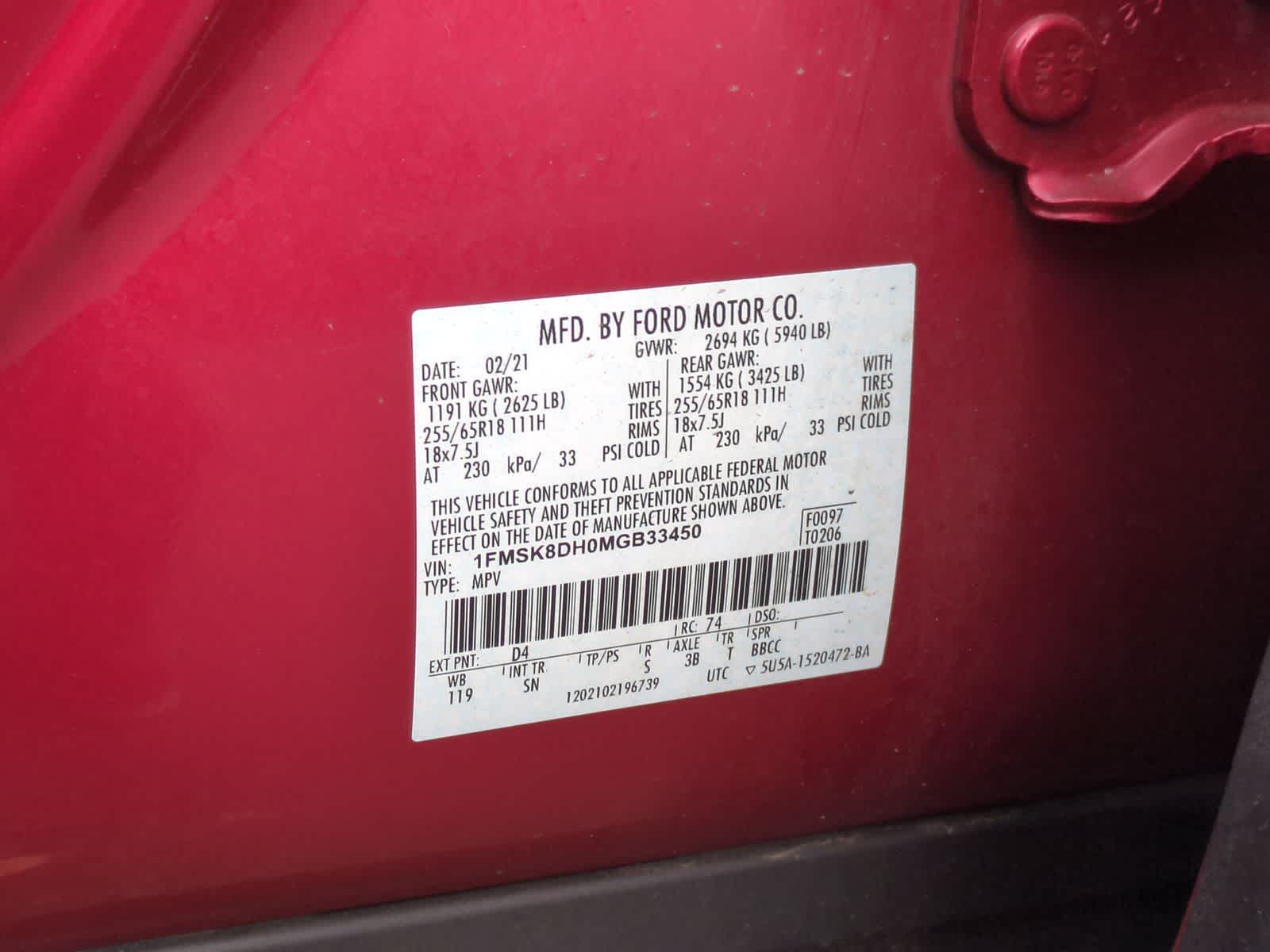 Thumbnail: 2021 Ford Explorer - 36