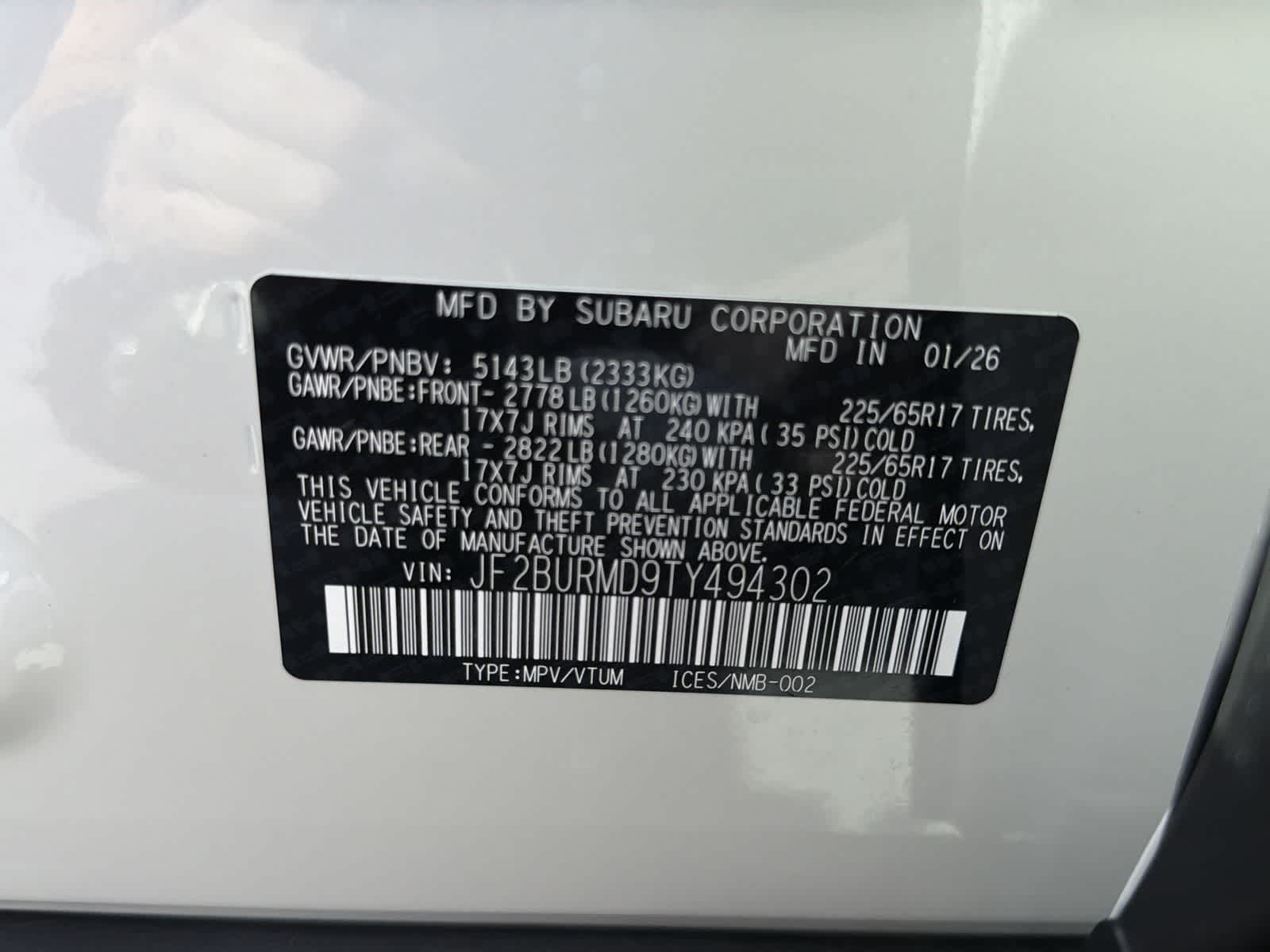 Thumbnail: 2026 Subaru Outback - 39