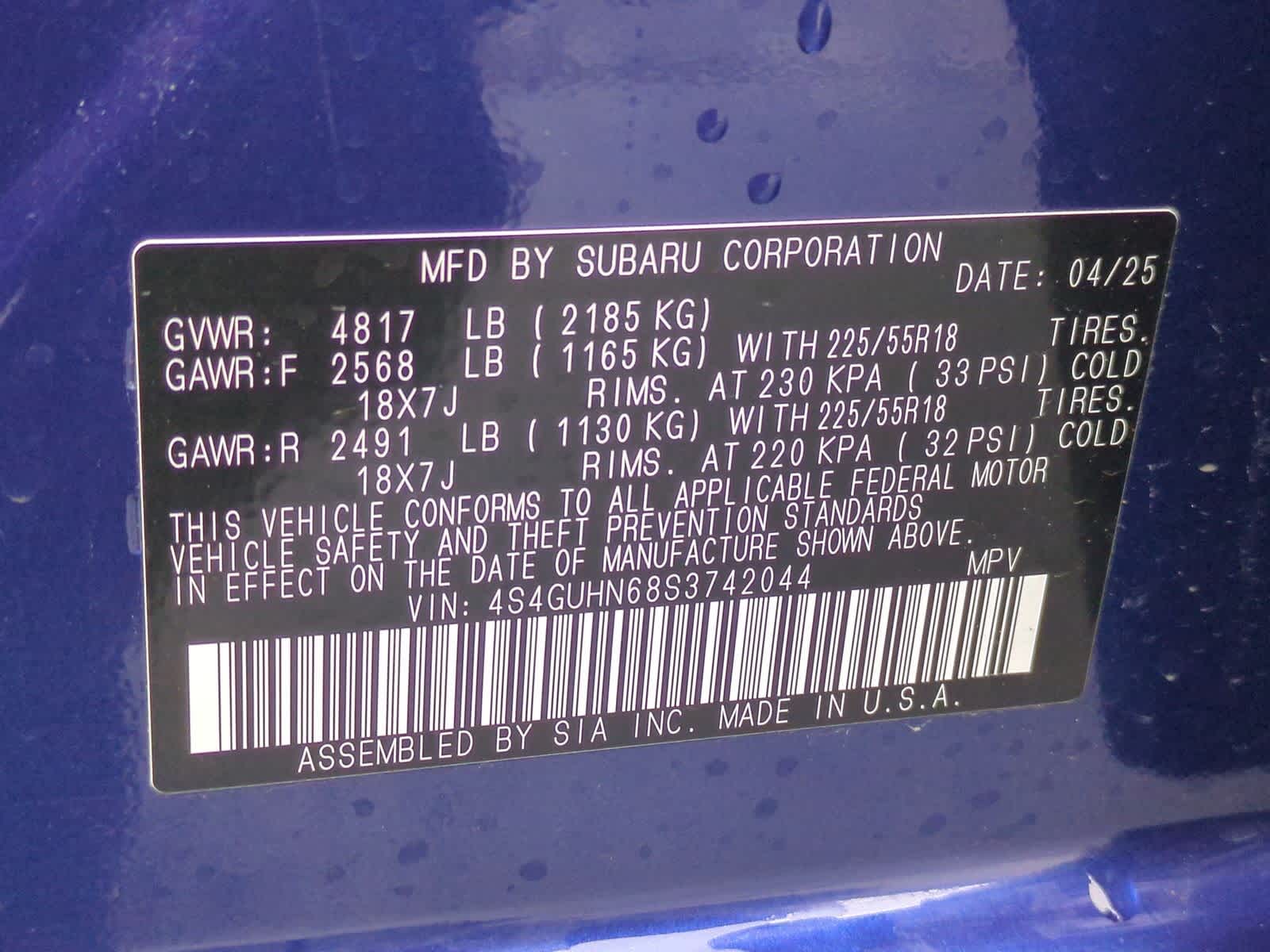 Thumbnail: 2025 Subaru Crosstrek - 37