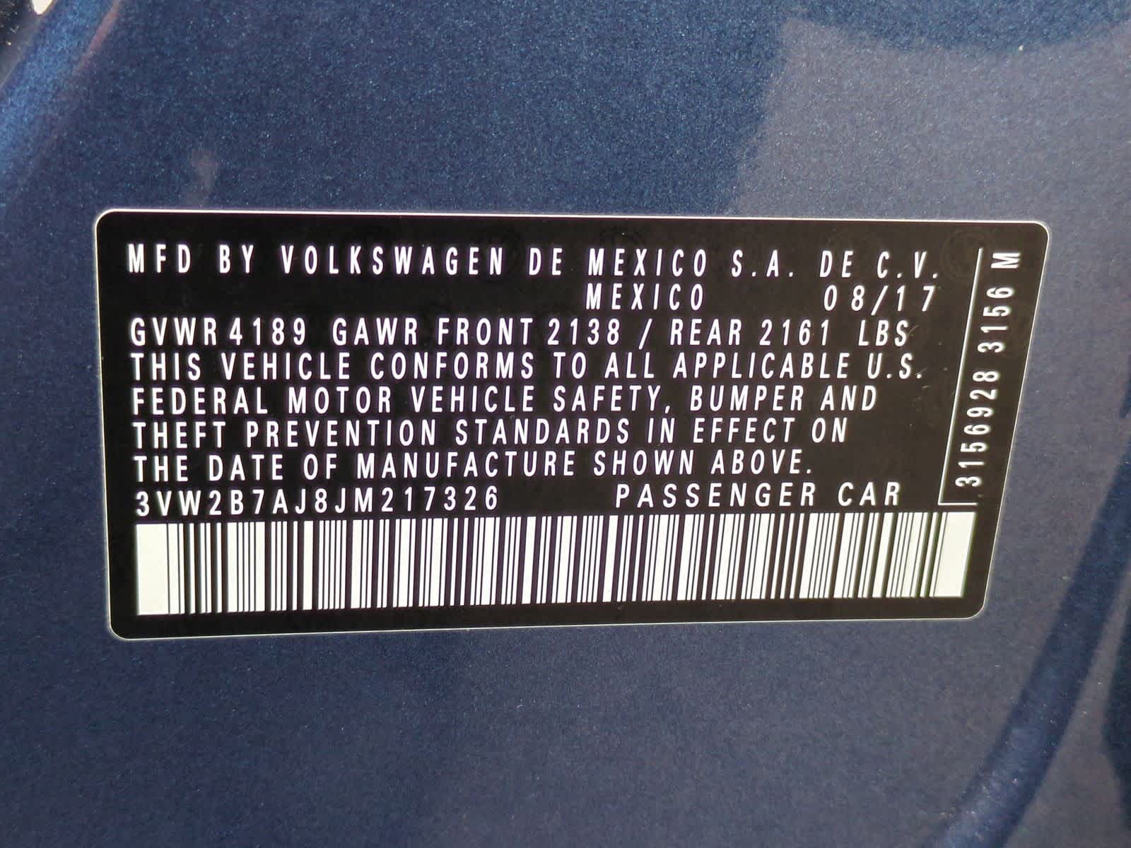 Thumbnail: 2018 Volkswagen Jetta - 34