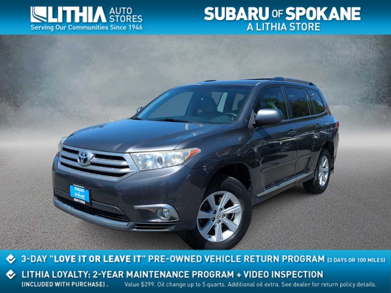 2013 Toyota Highlander SE -
                  Spokane, WA