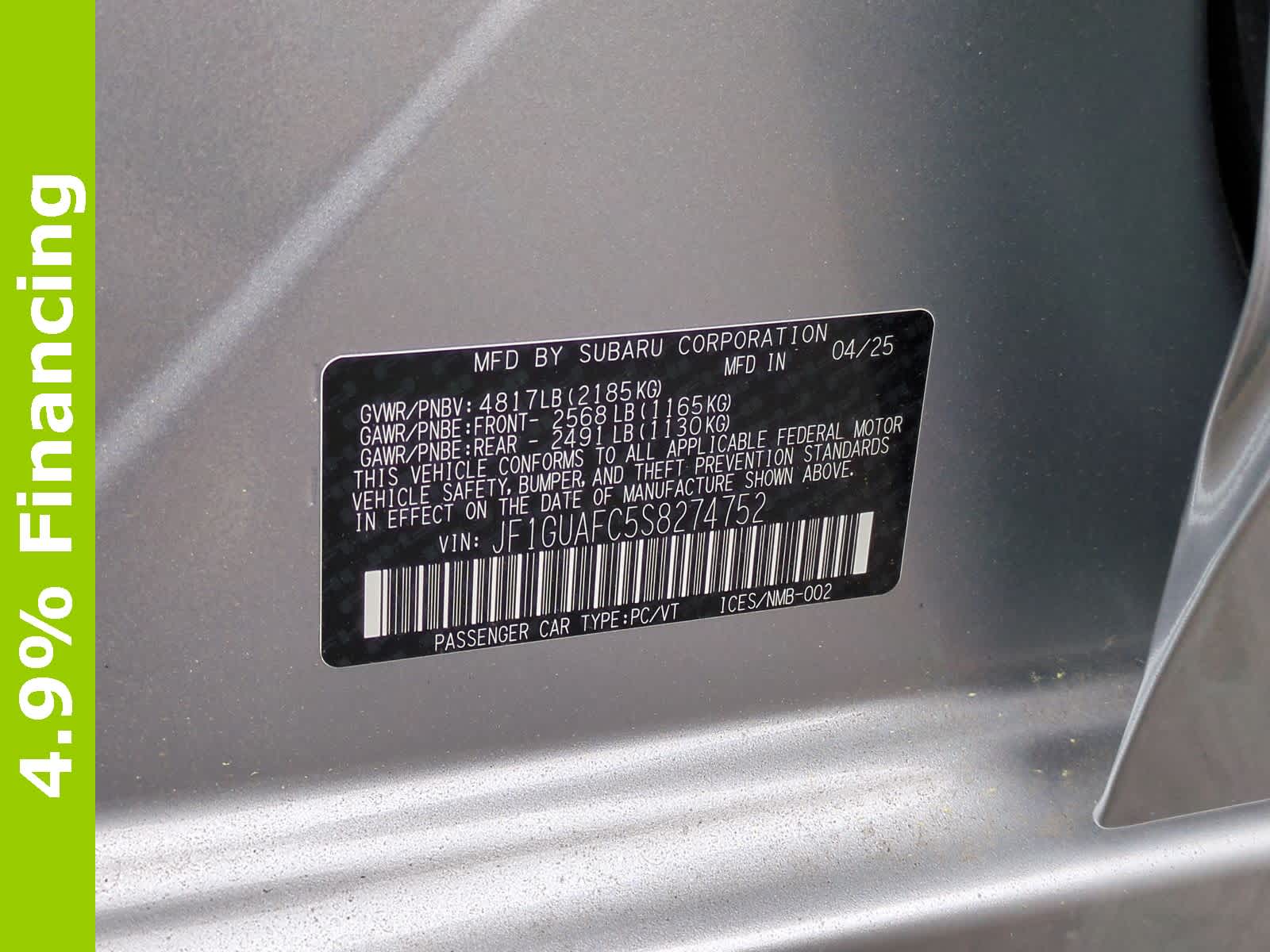 Thumbnail: 2025 Subaru Impreza - 36