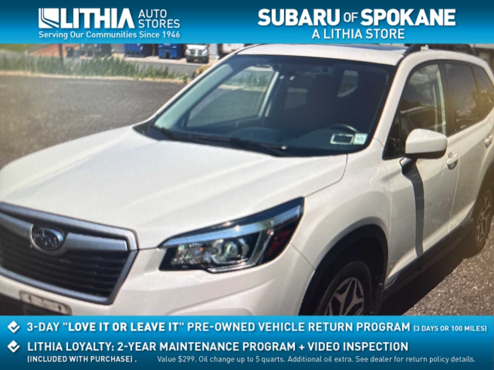 2019 Subaru Forester Premium Hero Image