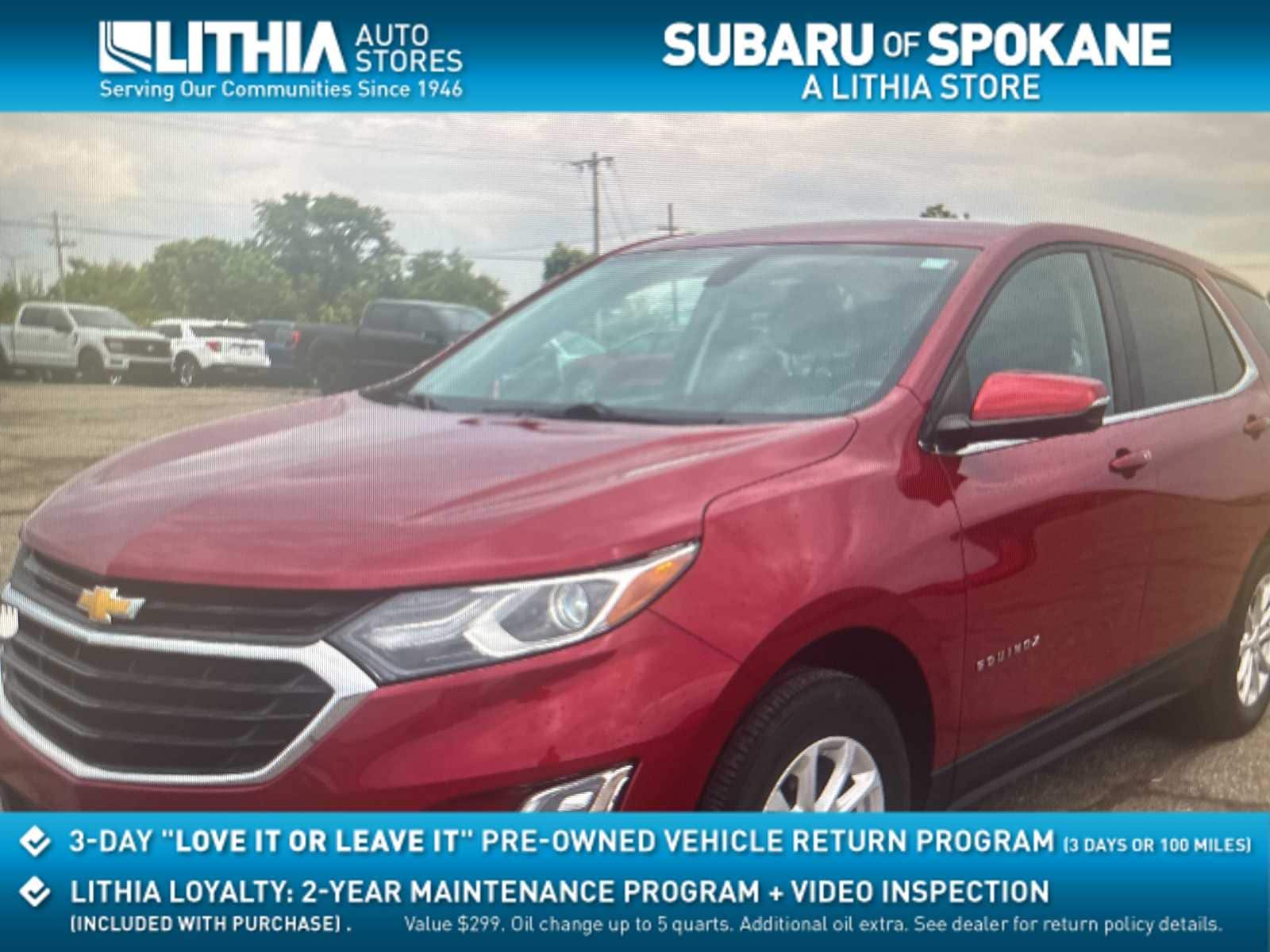 2019 Chevrolet Equinox LT Hero Image