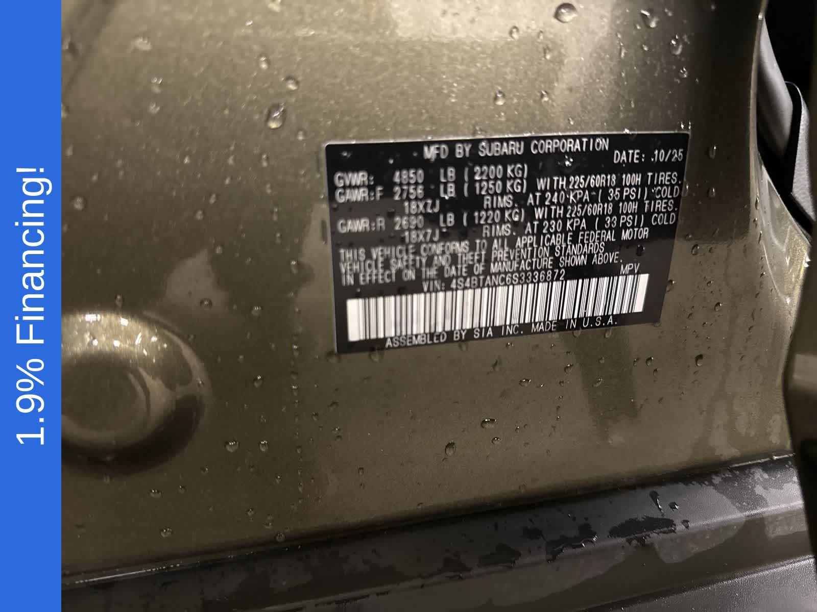 Thumbnail: 2025 Subaru Outback - 39