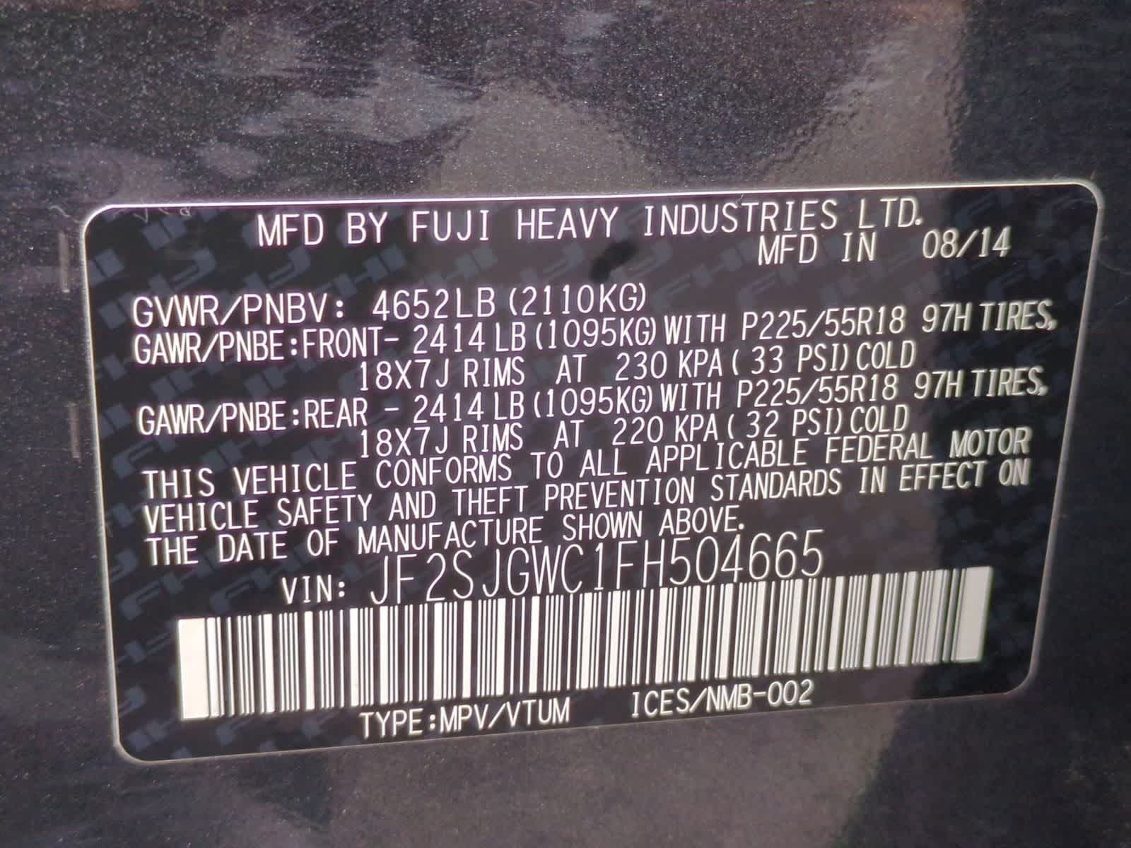 Thumbnail: 2015 Subaru Forester - 35