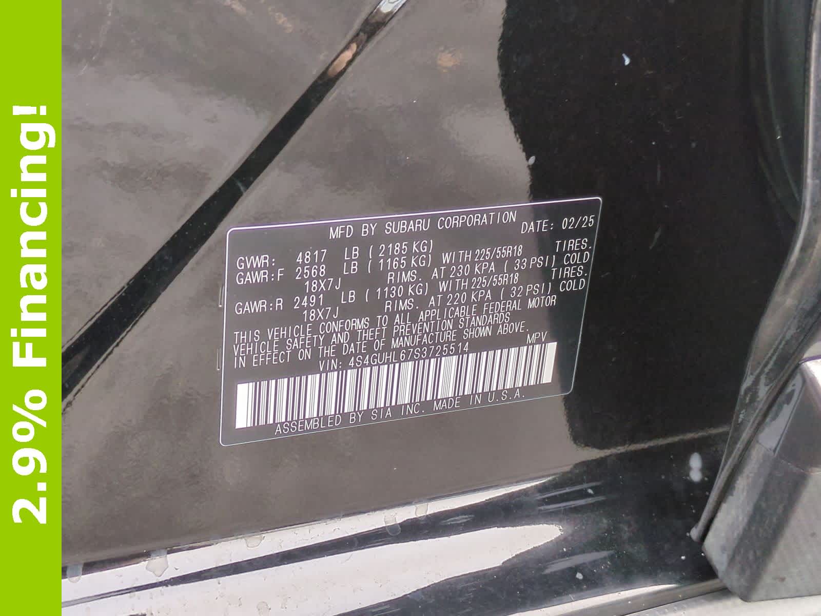 Thumbnail: 2025 Subaru Crosstrek - 36