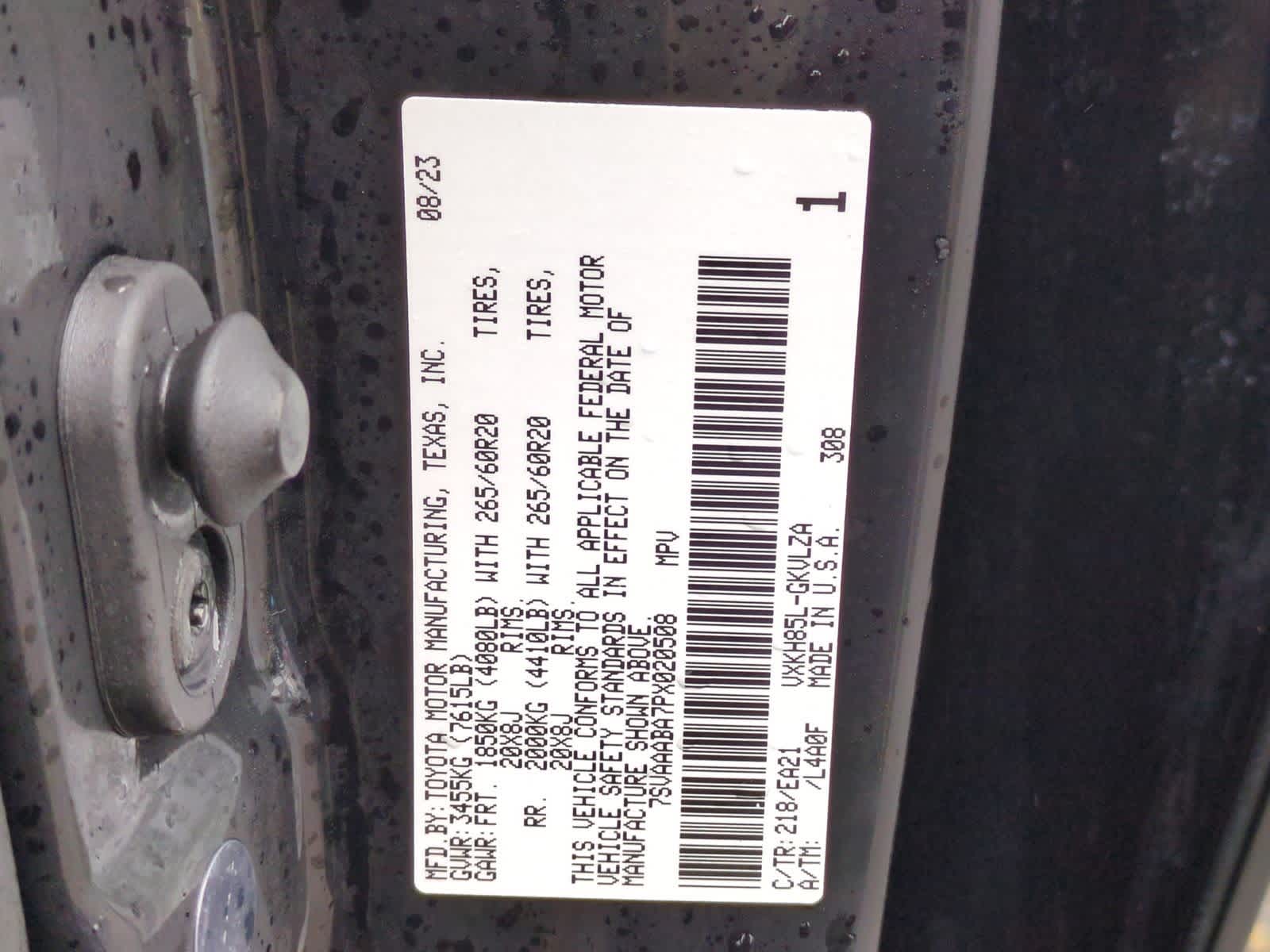 Thumbnail: 2023 Toyota Sequoia - 36