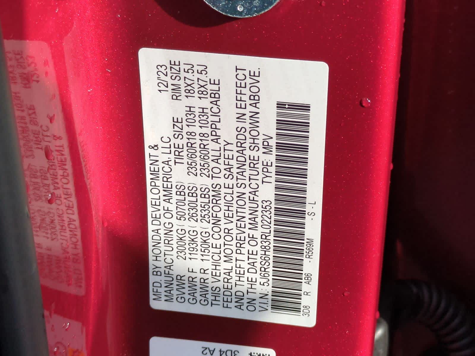 Thumbnail: 2024 Honda CR-V - 35