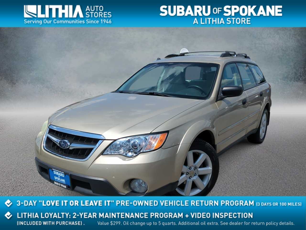 2008 Subaru Outback 2.5i -
                  Spokane, WA