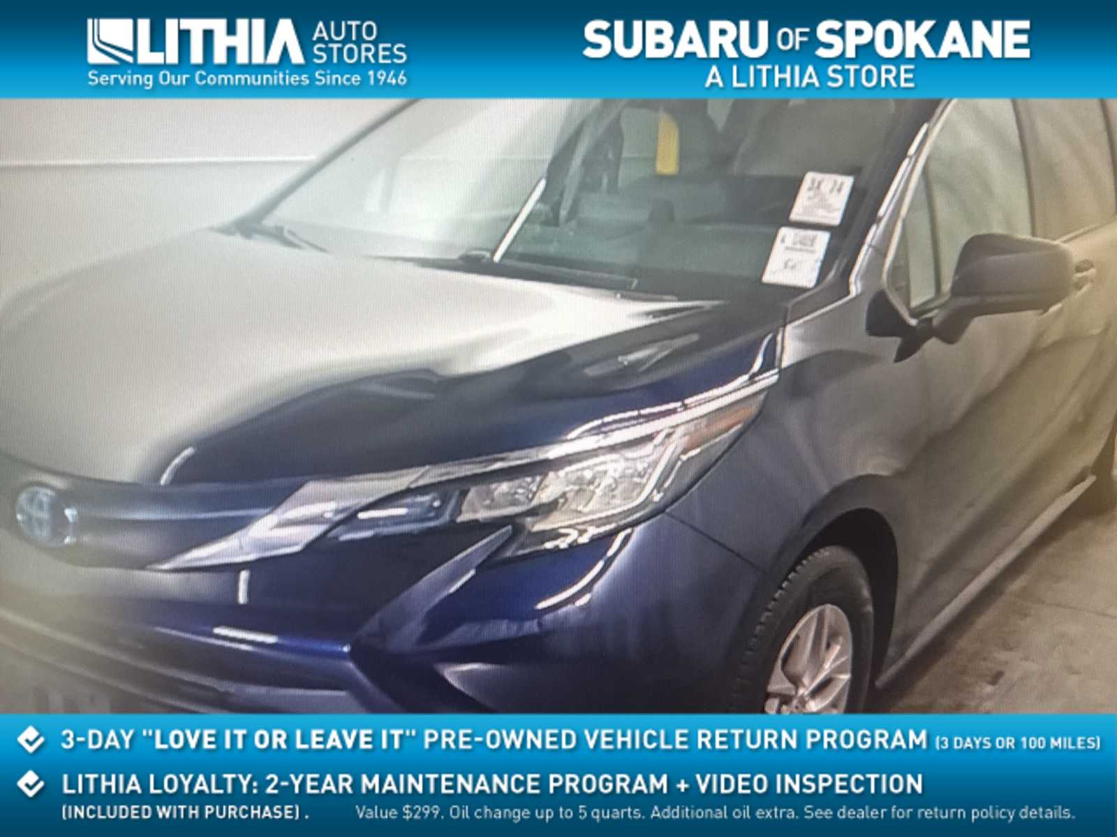 2022 Toyota Sienna LE -
                  Spokane, WA