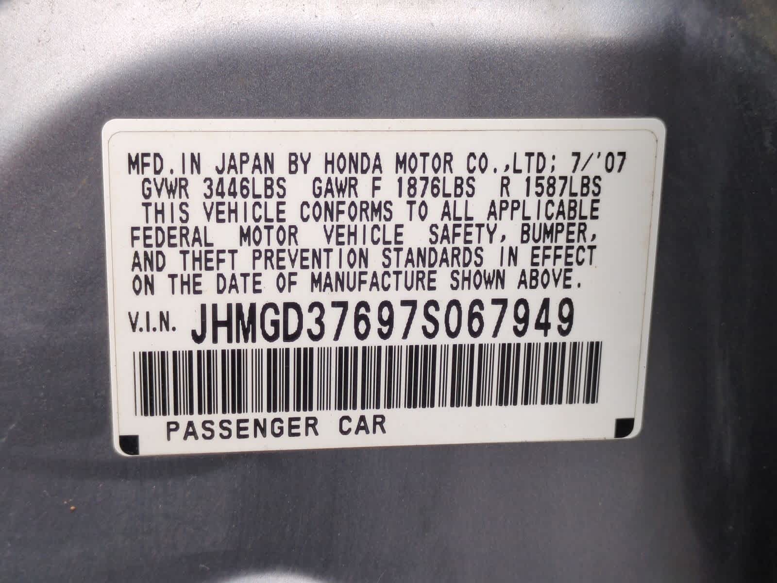 Thumbnail: 2007 Honda Fit - 33