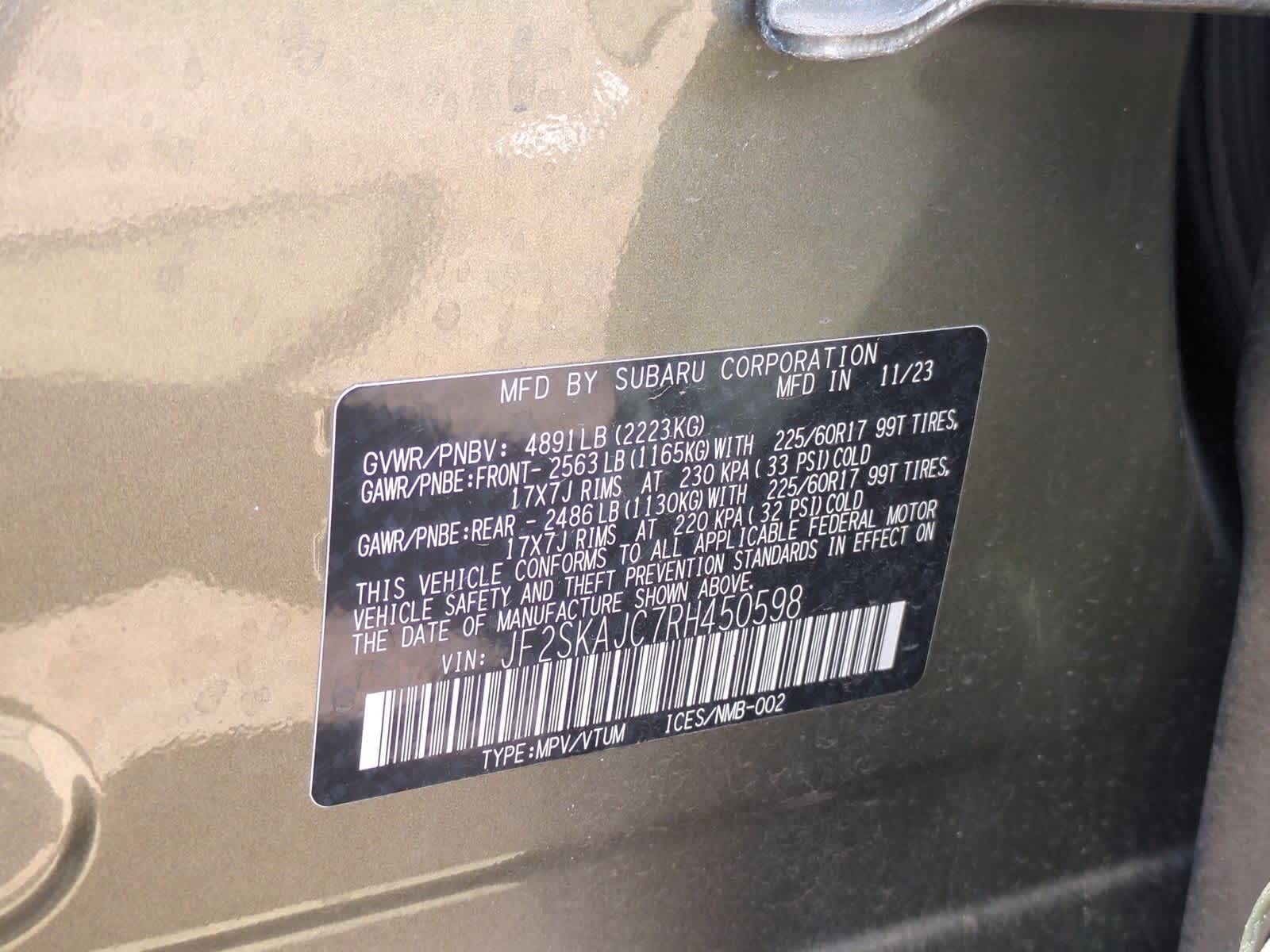 2024 Subaru Forester Wilderness 37