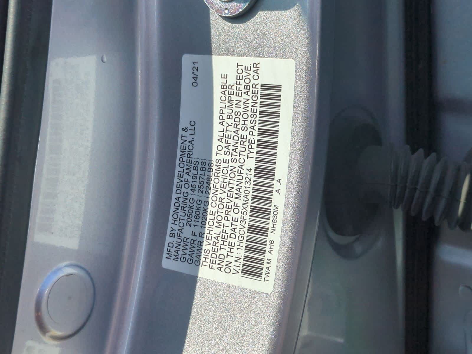 Thumbnail: 2021 Honda Accord - 35