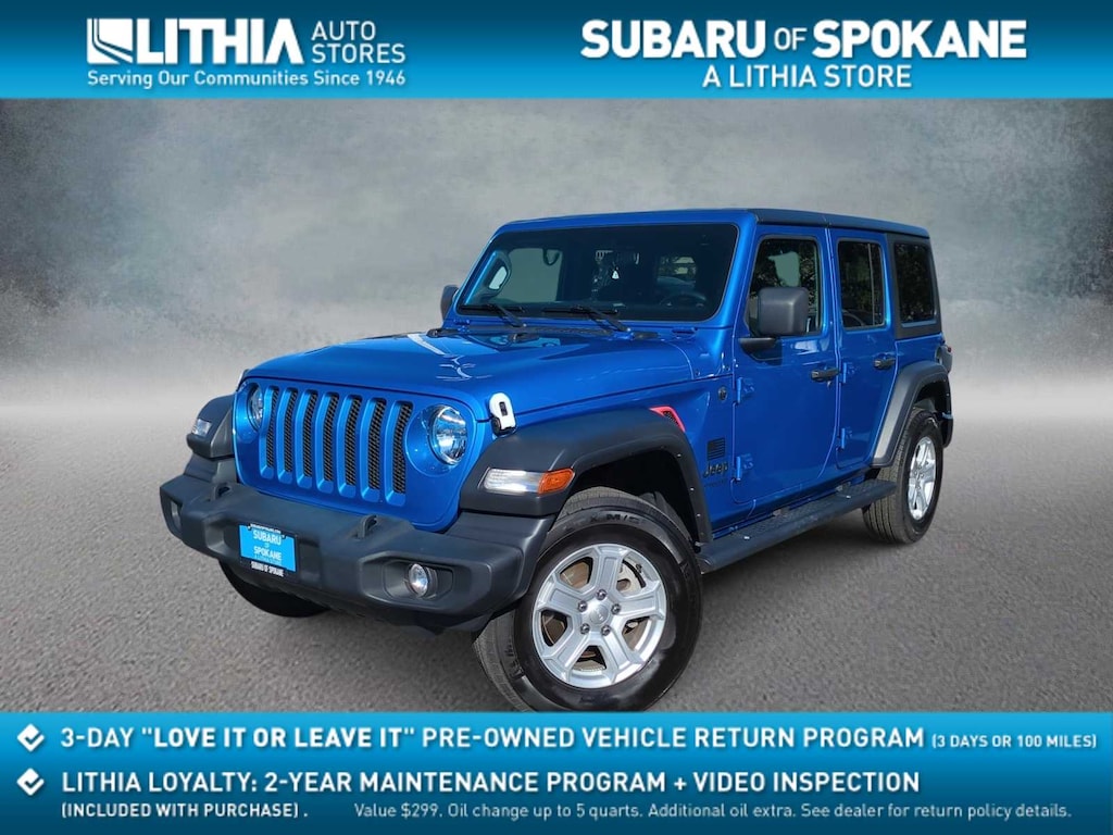 Used 2022 Jeep Wrangler Unlimited Sport S SUV