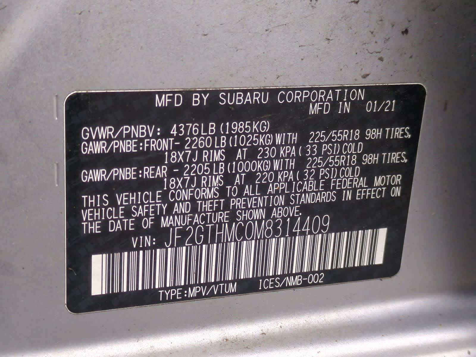 Thumbnail: 2021 Subaru Crosstrek - 34