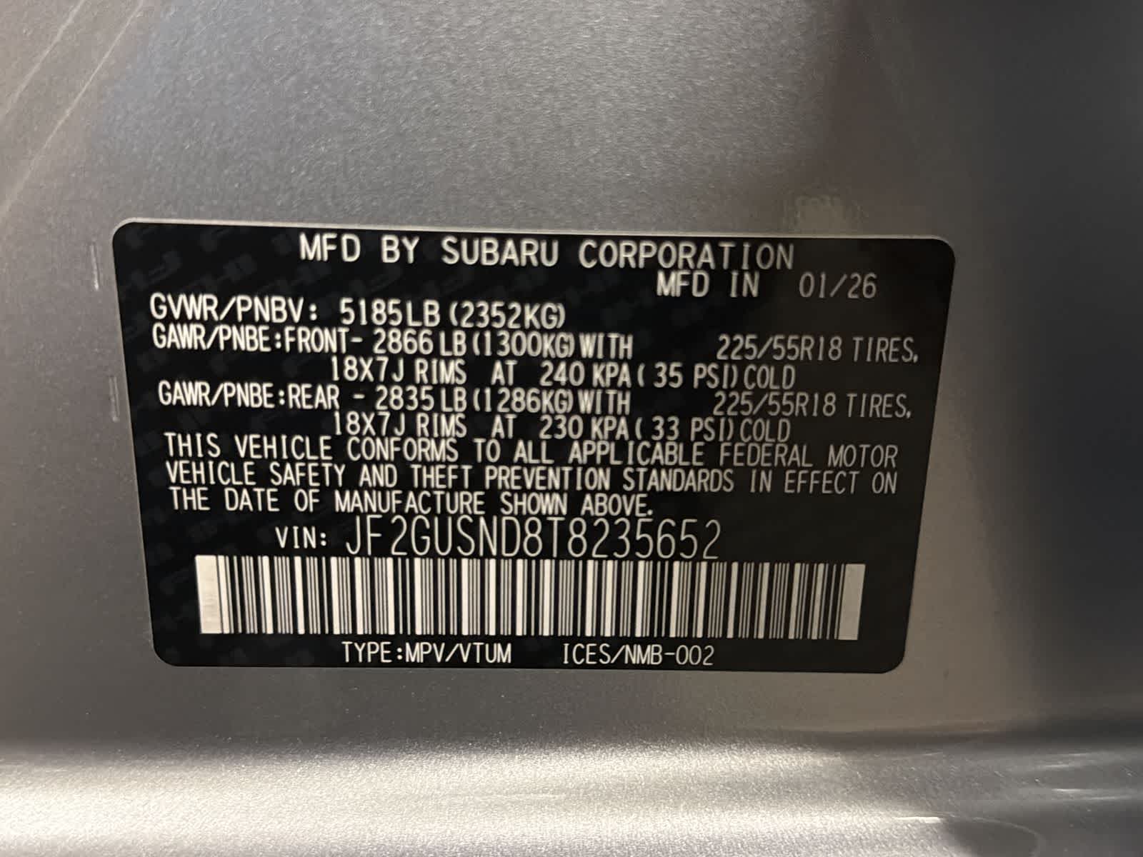 Thumbnail: 2026 Subaru Crosstrek - 37