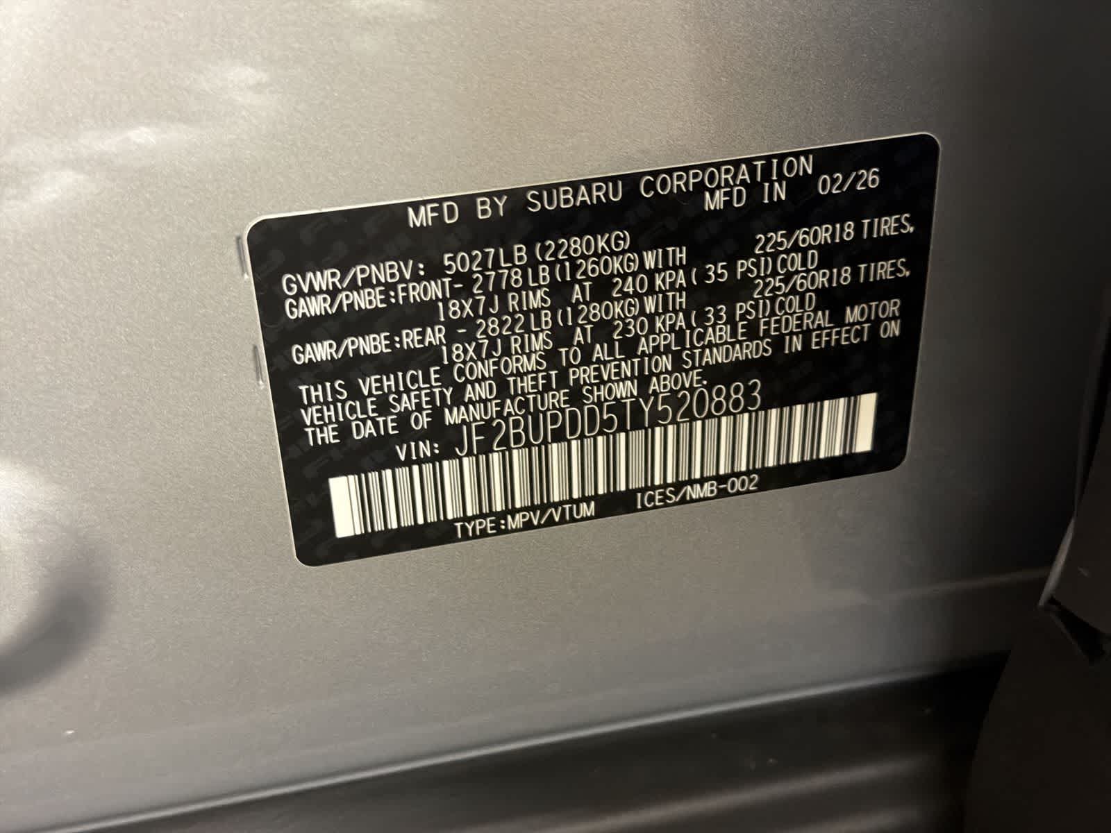 Thumbnail: 2026 Subaru Outback - 38