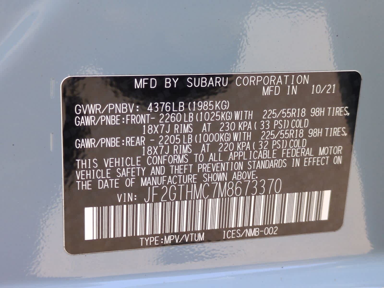 Thumbnail: 2021 Subaru Crosstrek - 34