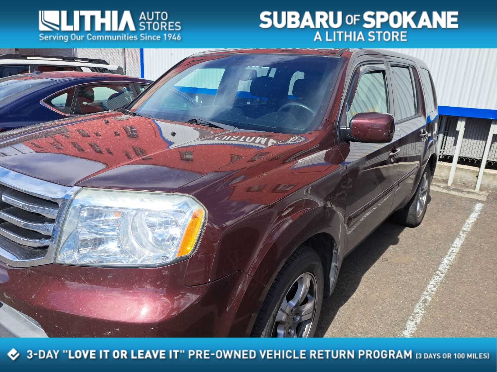 2013 Honda Pilot EX-L -
                  Spokane, WA