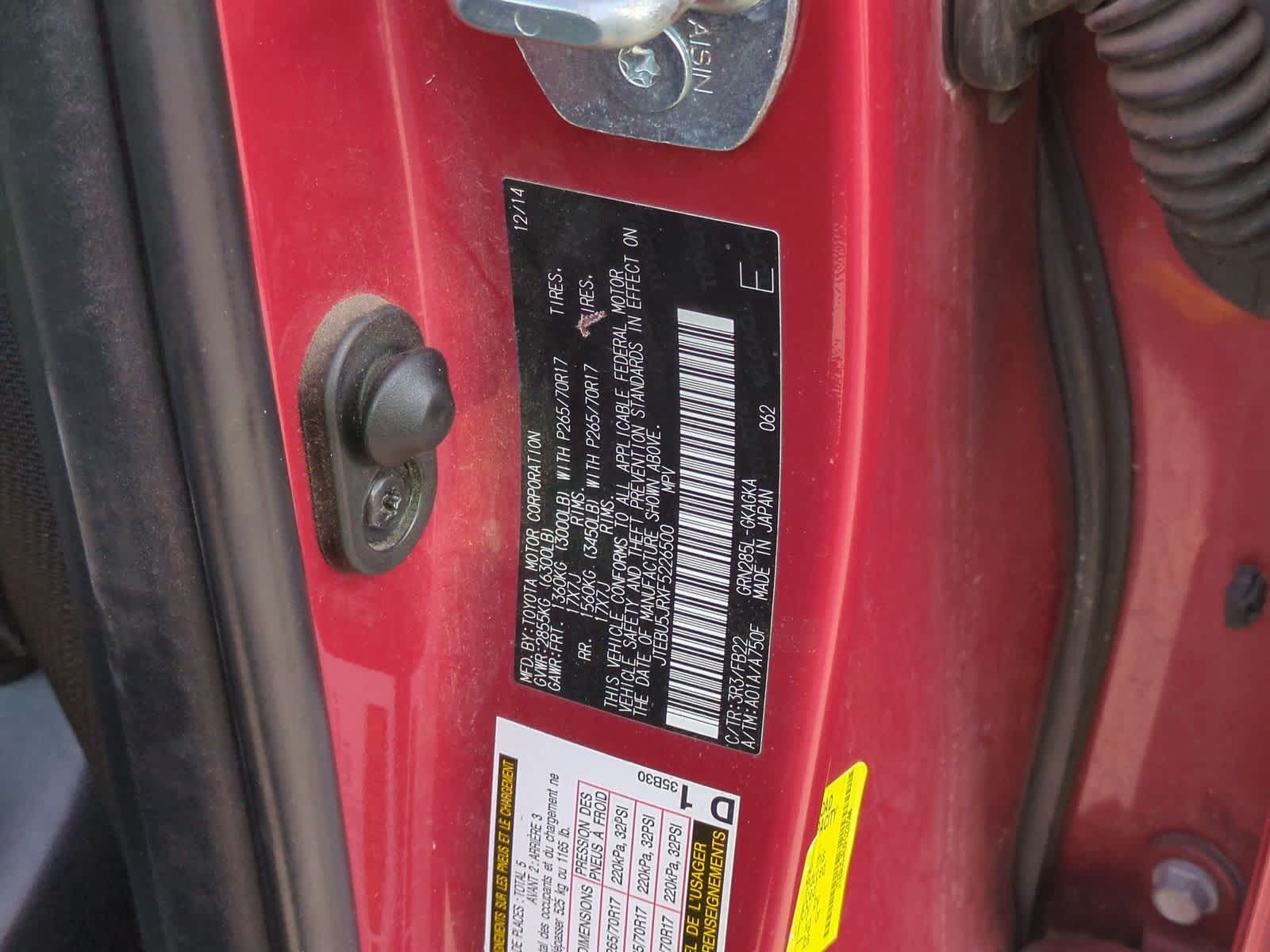 Thumbnail: 2015 Toyota 4Runner - 35