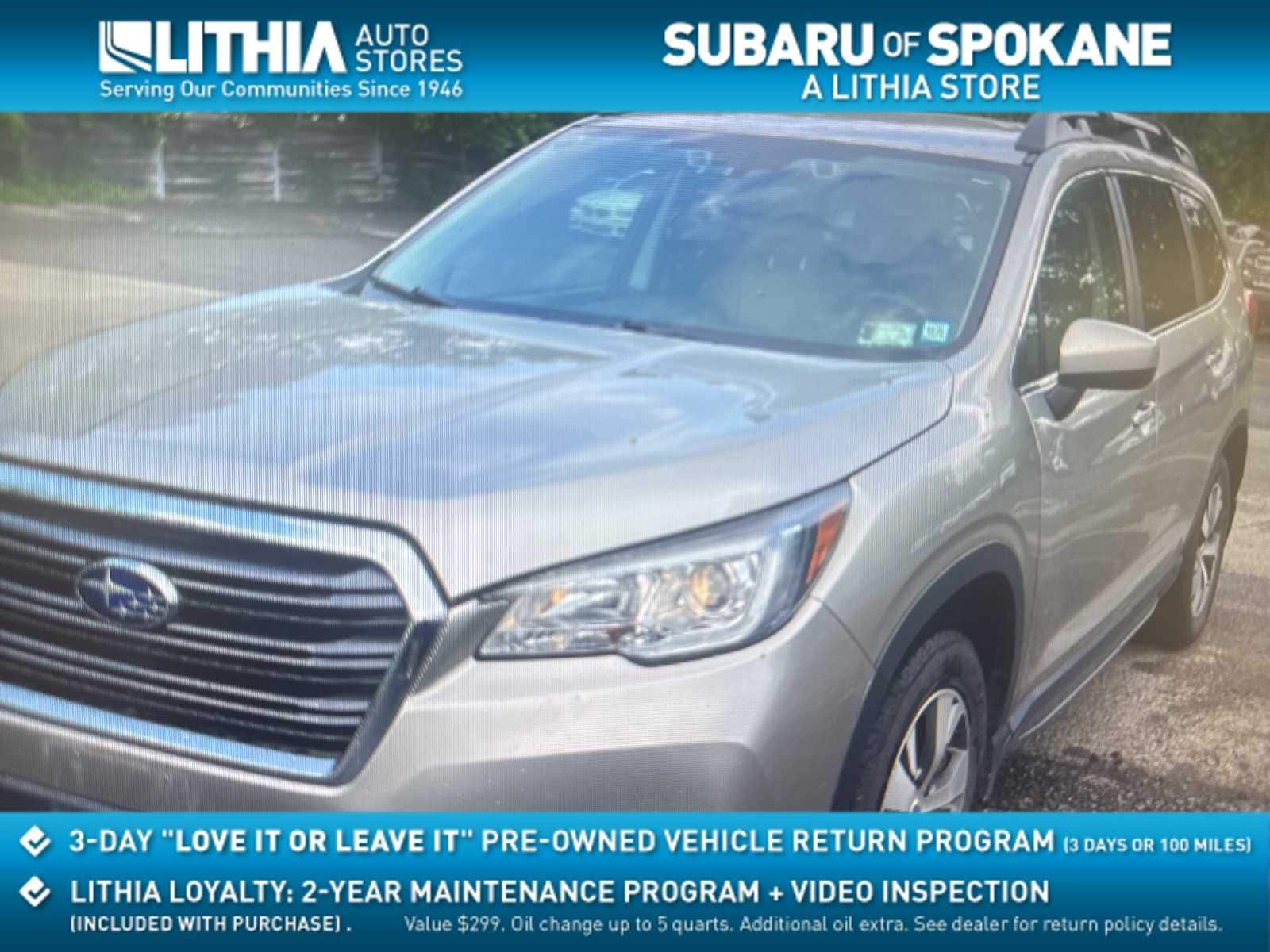 2020 Subaru Ascent Premium Hero Image