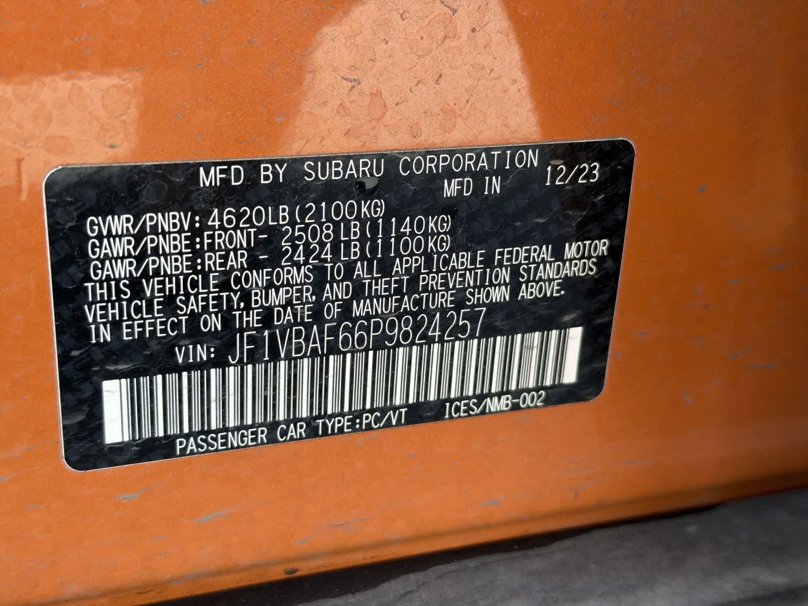 Thumbnail: 2023 Subaru WRX - 33