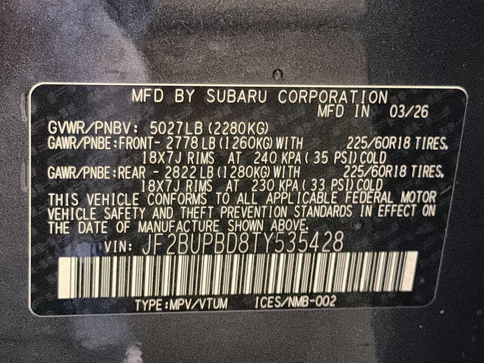Thumbnail: 2026 Subaru Outback - 37