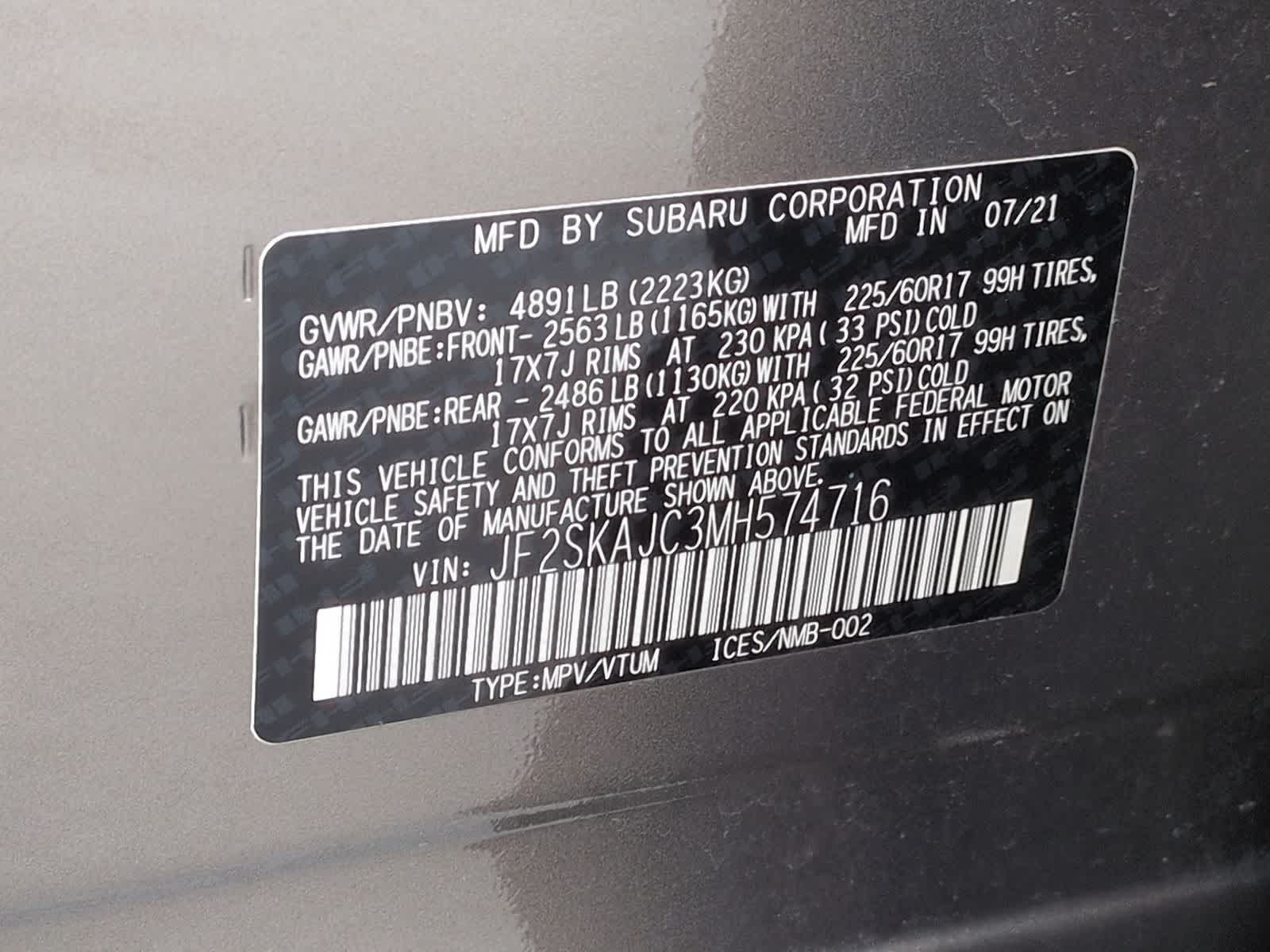 Thumbnail: 2021 Subaru Forester - 36