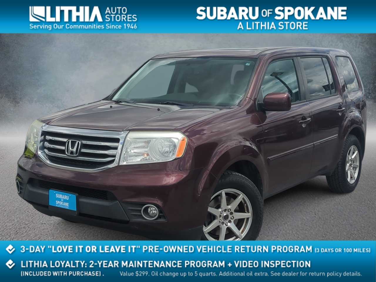 2014 Honda Pilot EX-L -
                  Spokane, WA