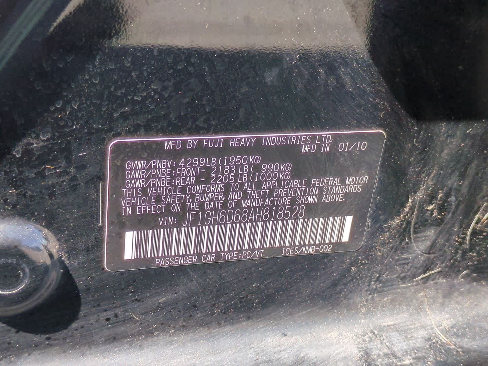 Thumbnail: 2010 Subaru Impreza - 32